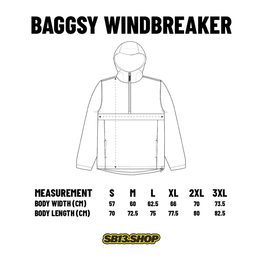 Baggsy Windbreaker Blackout Edition