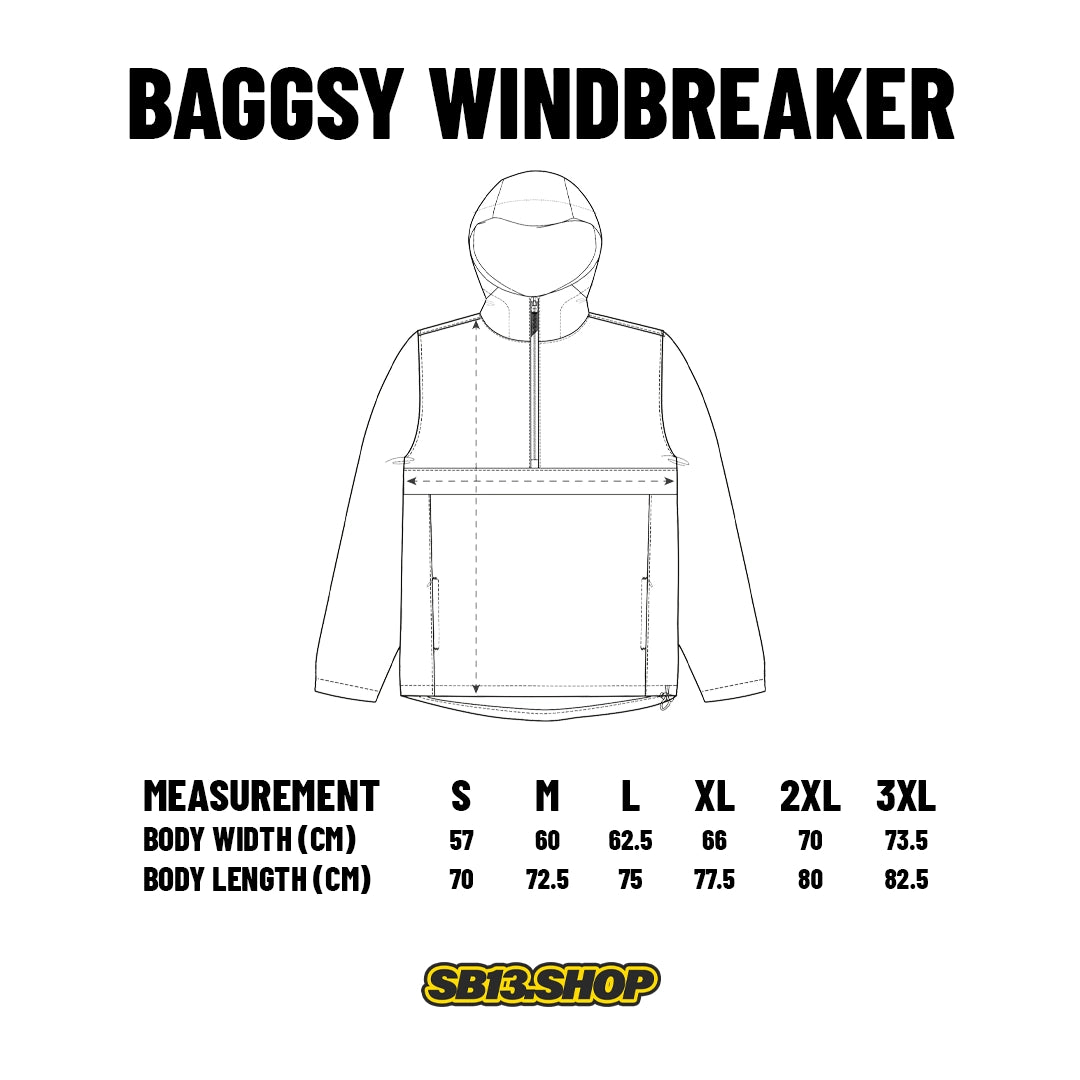 Baggsy Windbreaker Blackout Edition