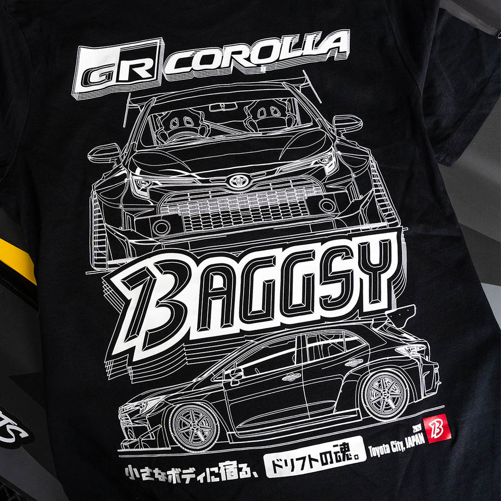 GR Corolla T-Shirt Black