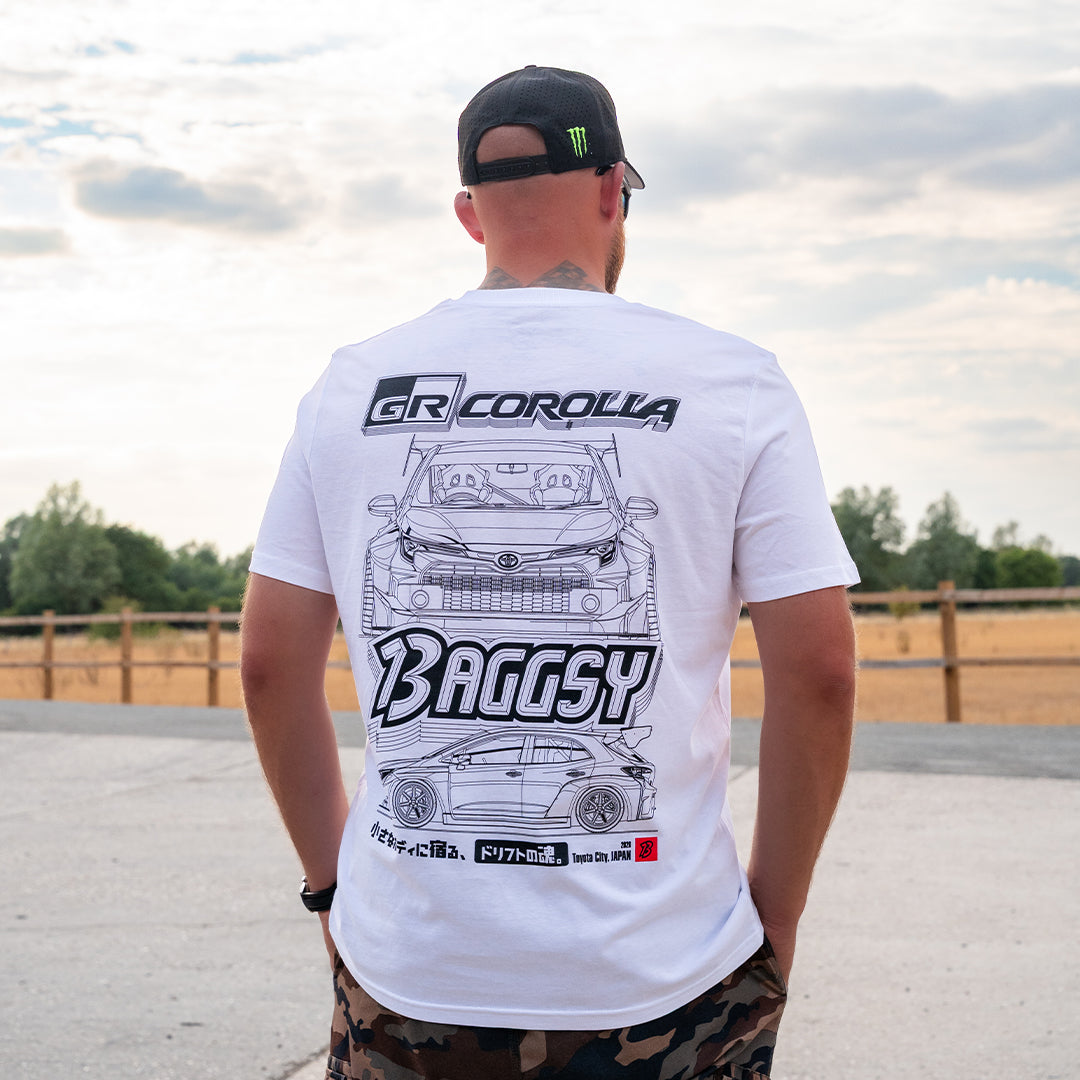 GR Corolla T-Shirt White