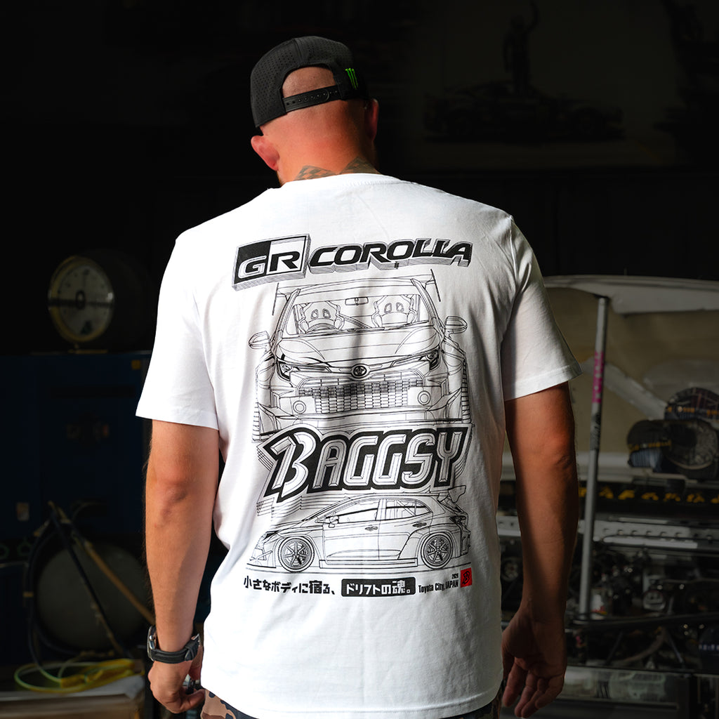 GR Corolla T-Shirt White