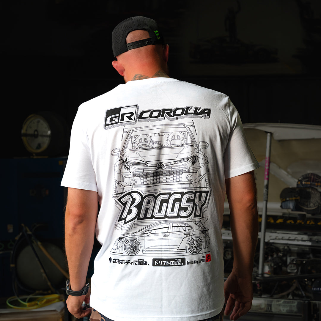 GR Corolla T-Shirt White