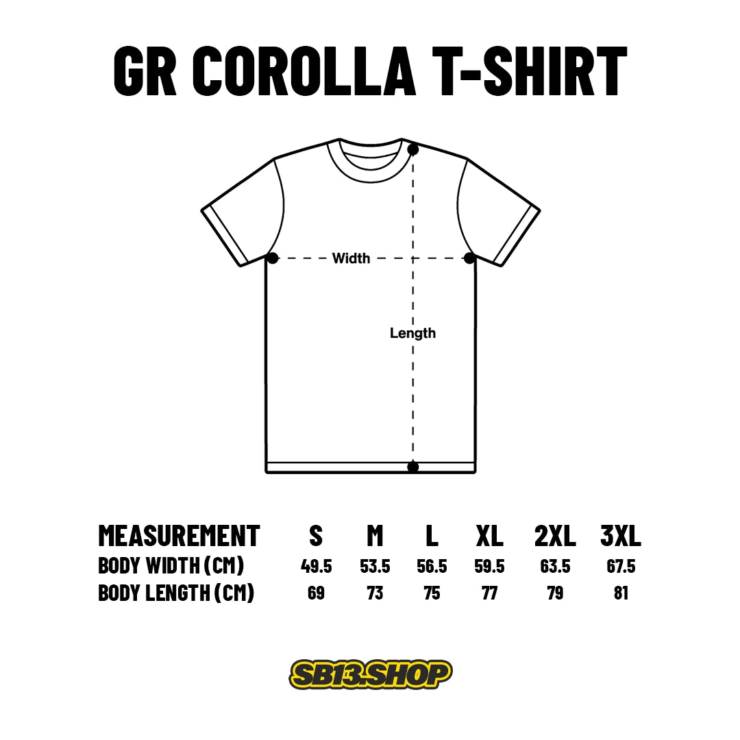 GR Corolla T-Shirt White
