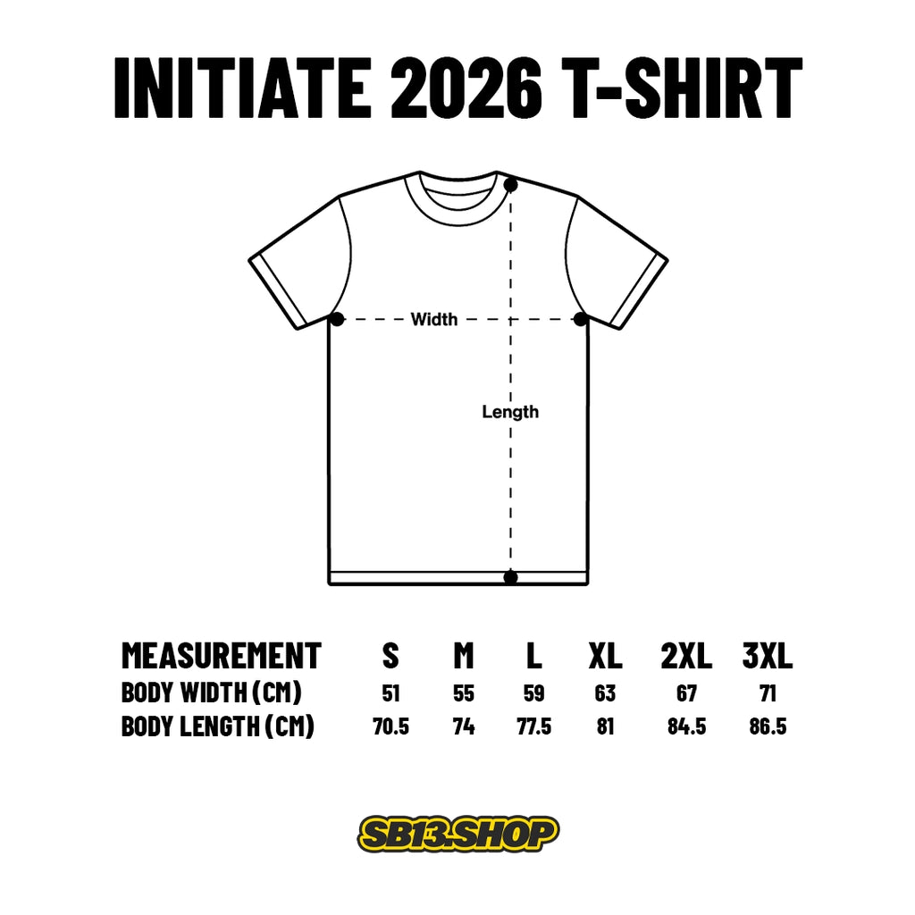 INITIATE 2026 Event T-Shirt