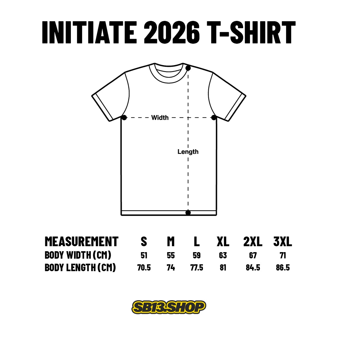 INITIATE 2026 Event T-Shirt