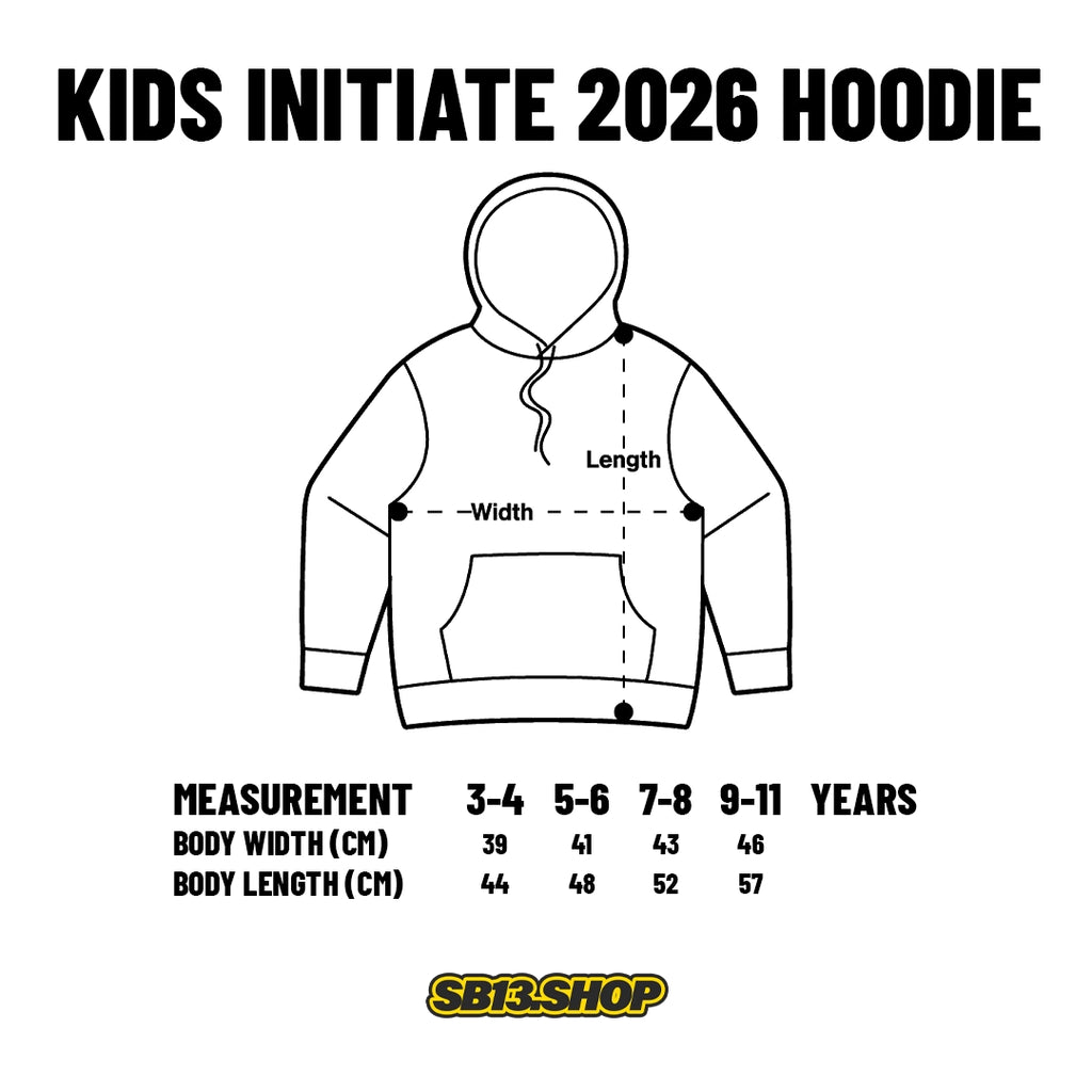 INITIATE 2026 Event Kids Hoodie