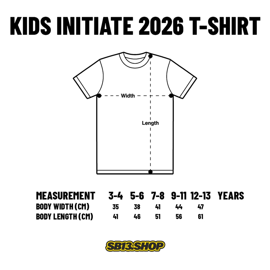 INITIATE 2026 Event Kids T-Shirt
