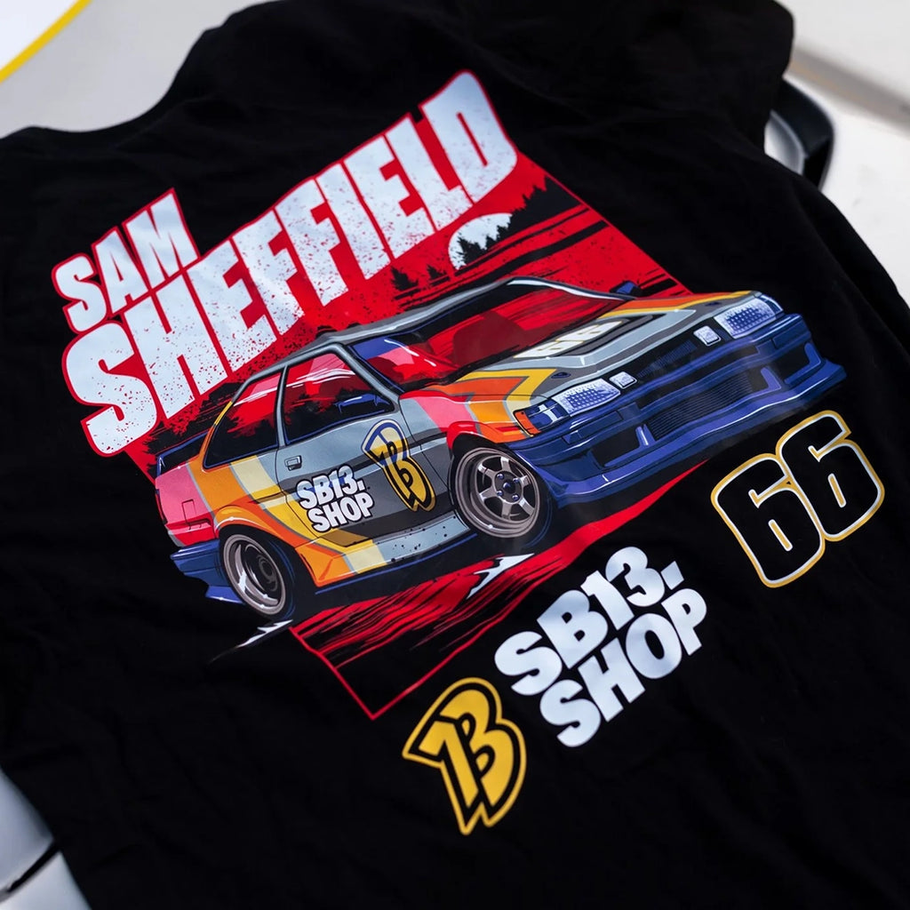 Sam Sheffield AE86 Corolla T-Shirt