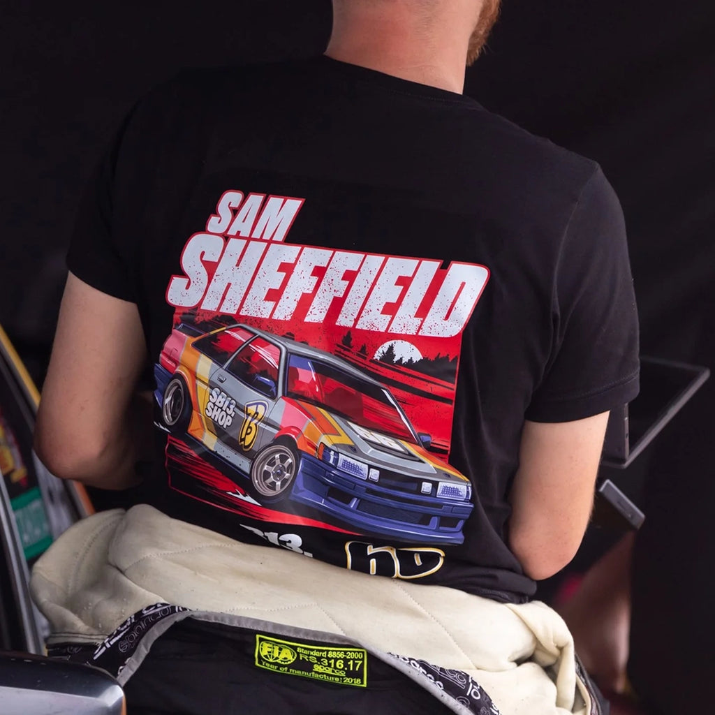 Sam Sheffield AE86 Corolla T-Shirt